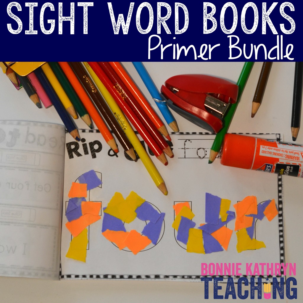 Sight word books Primer